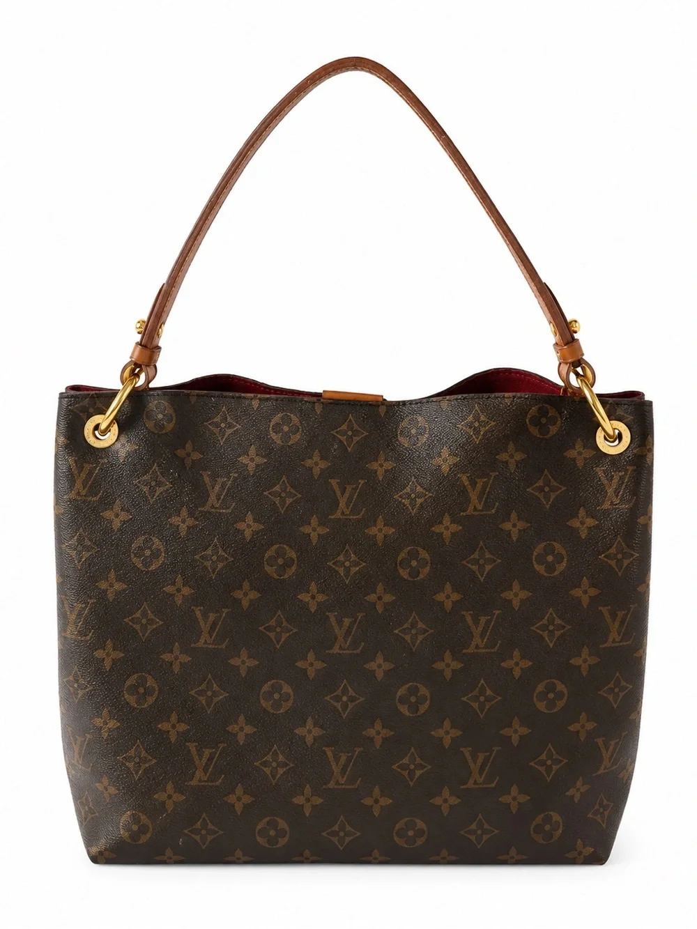 Louis Vuitton Graceful PM Monogram Pivoine Pink Hobo Bag